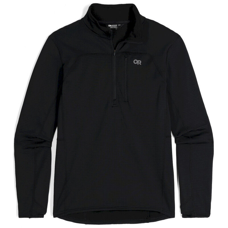 Vigor Grid Fleece Half Zip - Polaire homme