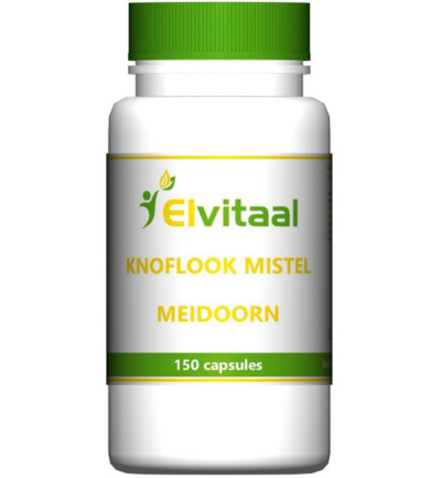 Elvitaal/Elvitum Knoflook mistel meidoorn (150 stuks)