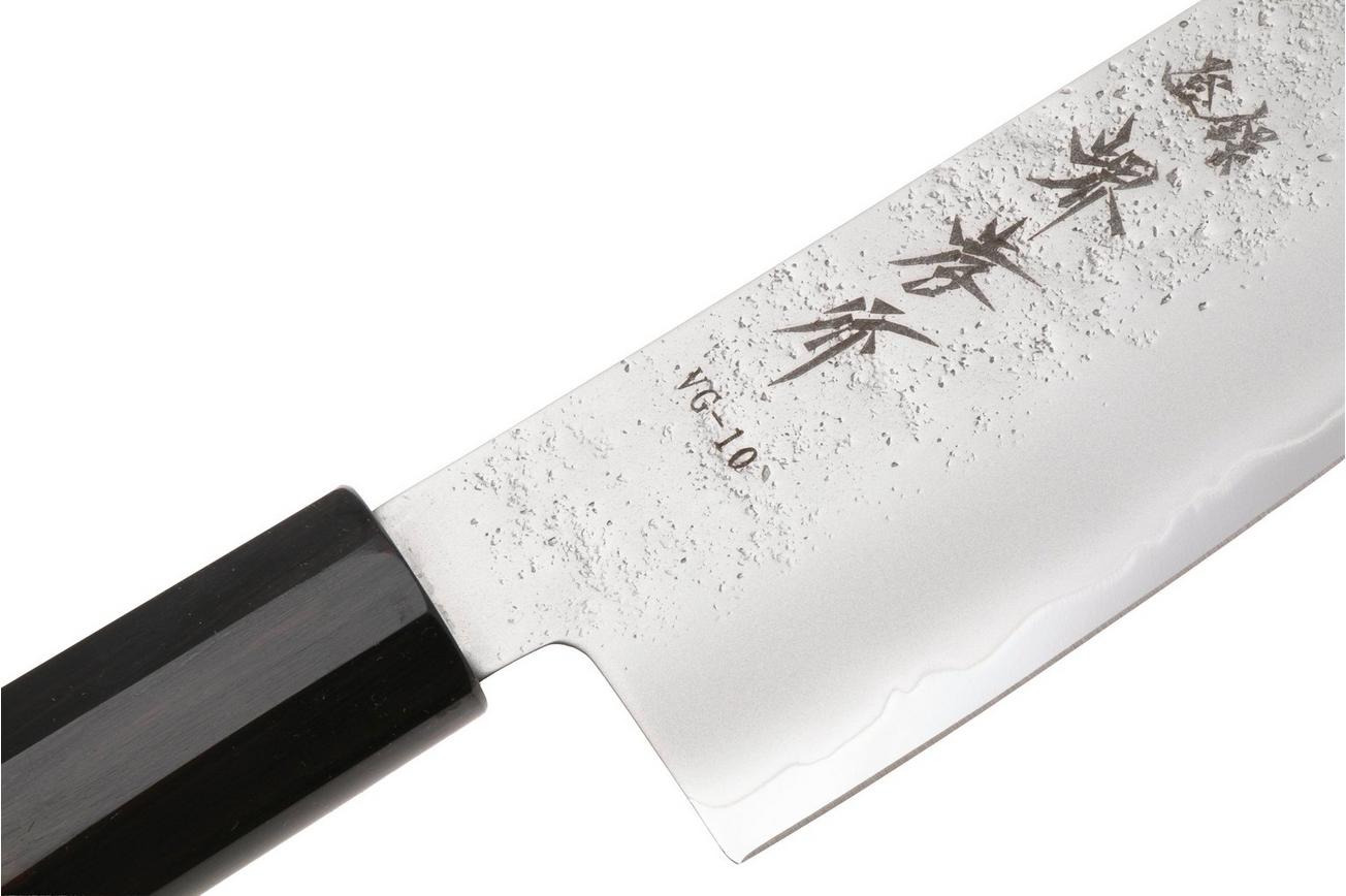 Sakai Takayuki Nashiji VG10 Ebony 14093 wa-santoku, 17 cm