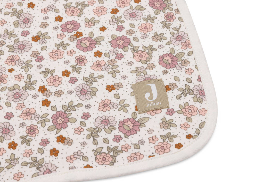 jerseywiegdeken Retro Flowers