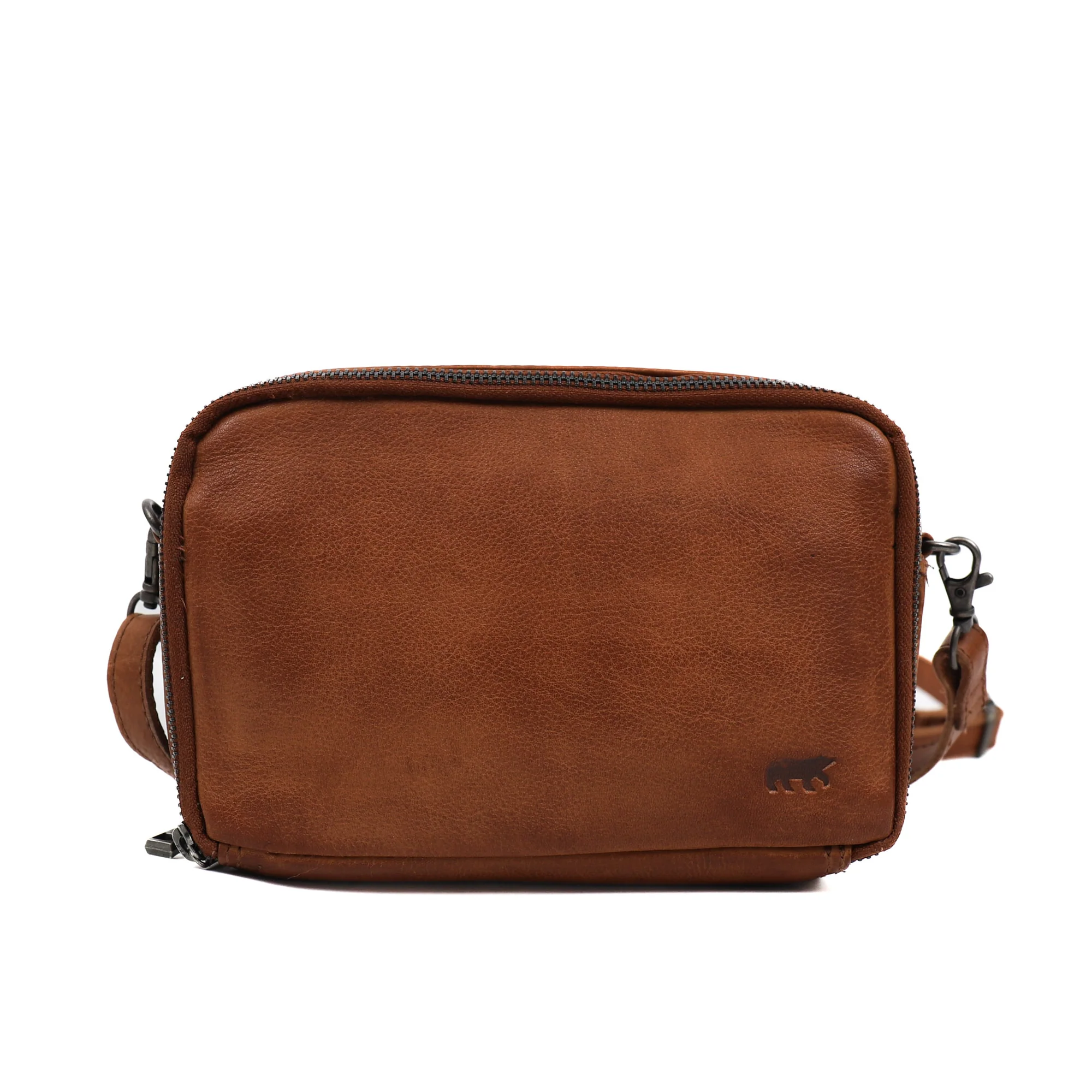 Bear Design Callisto Pelle Schoudertas Eleonora Cognac CP2744