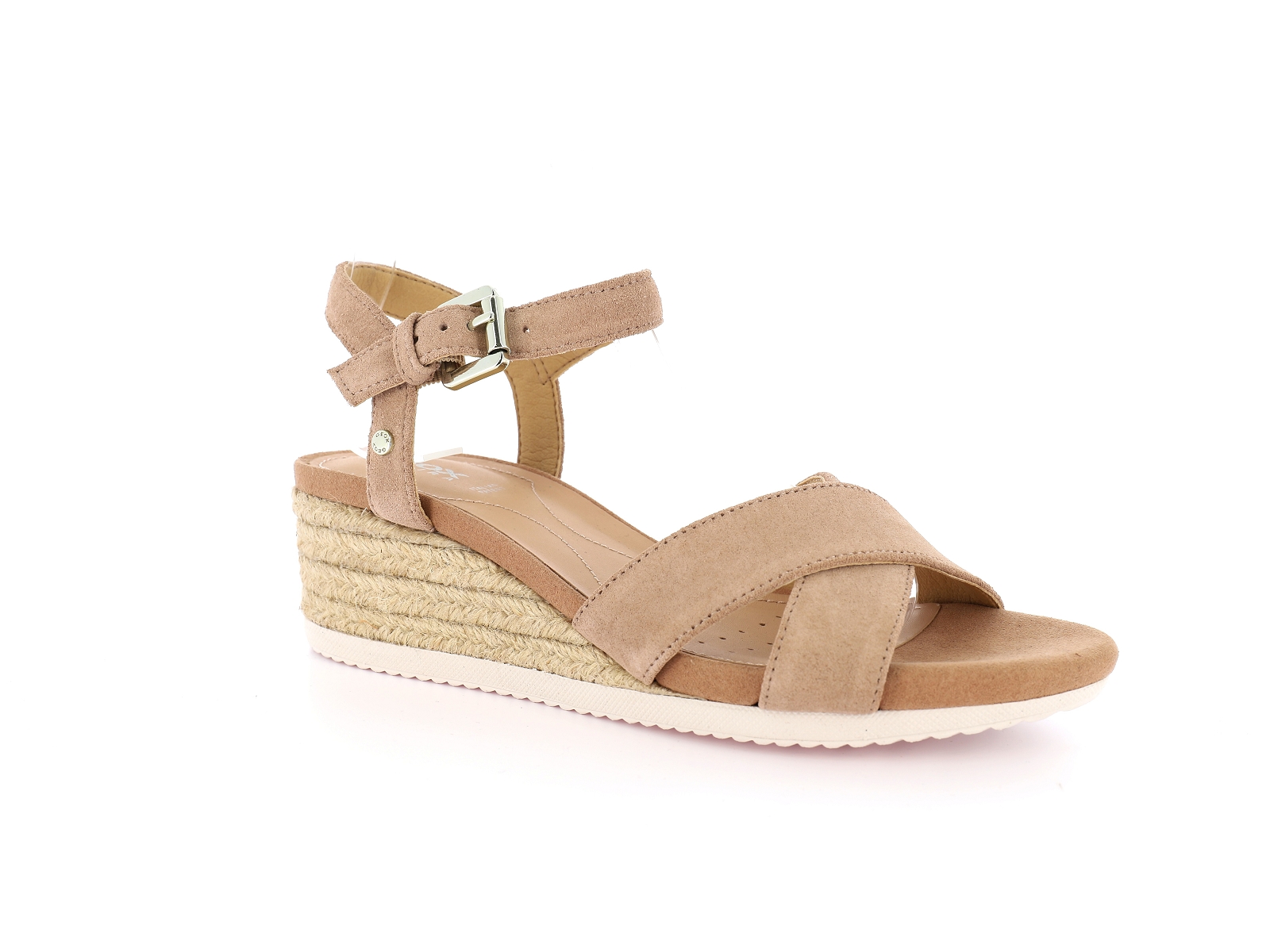 Geox-D ISCHIA CORDA D02HHC Nubuck Velours Beige