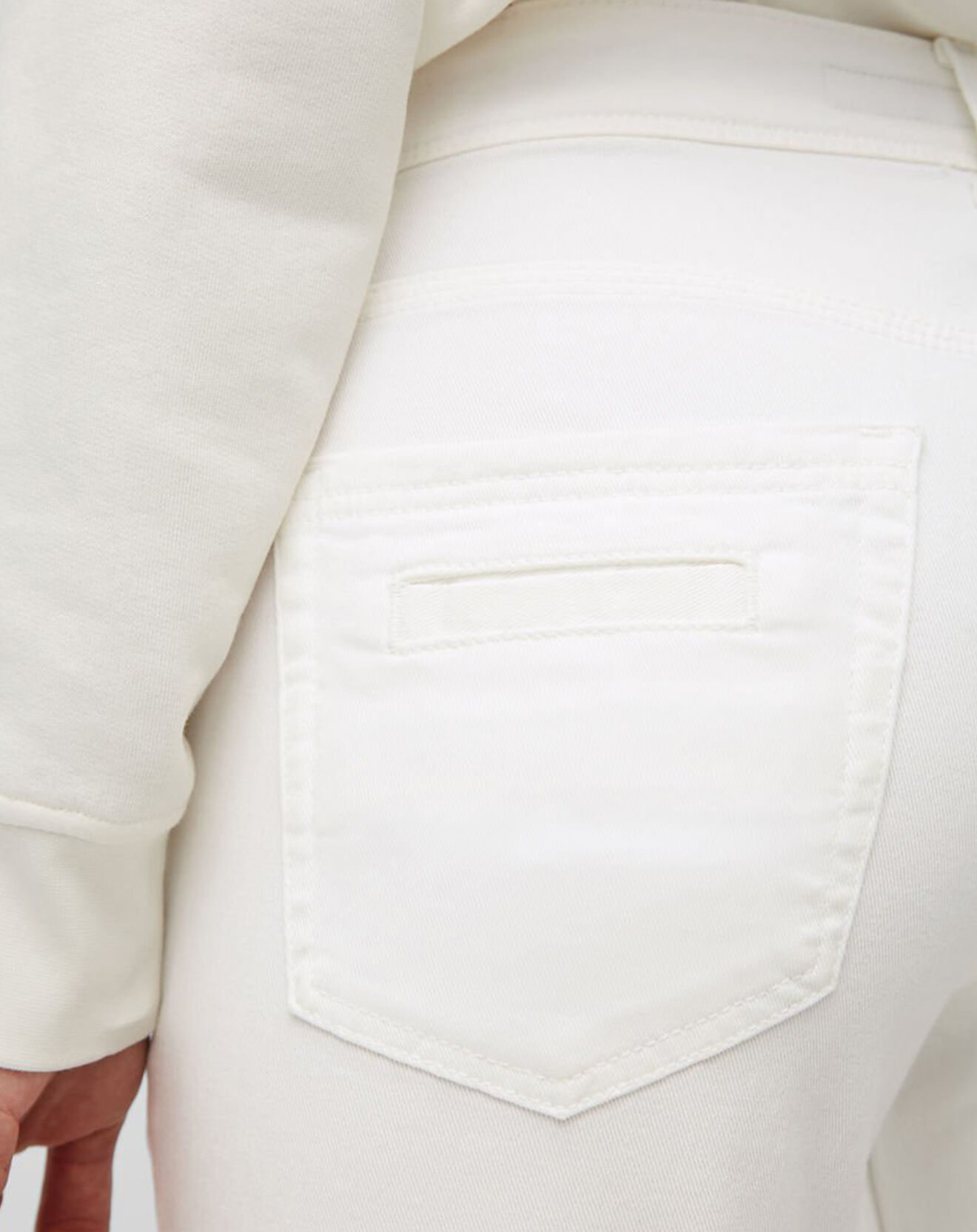 Marc O'Polo Jean boyfriend blanc