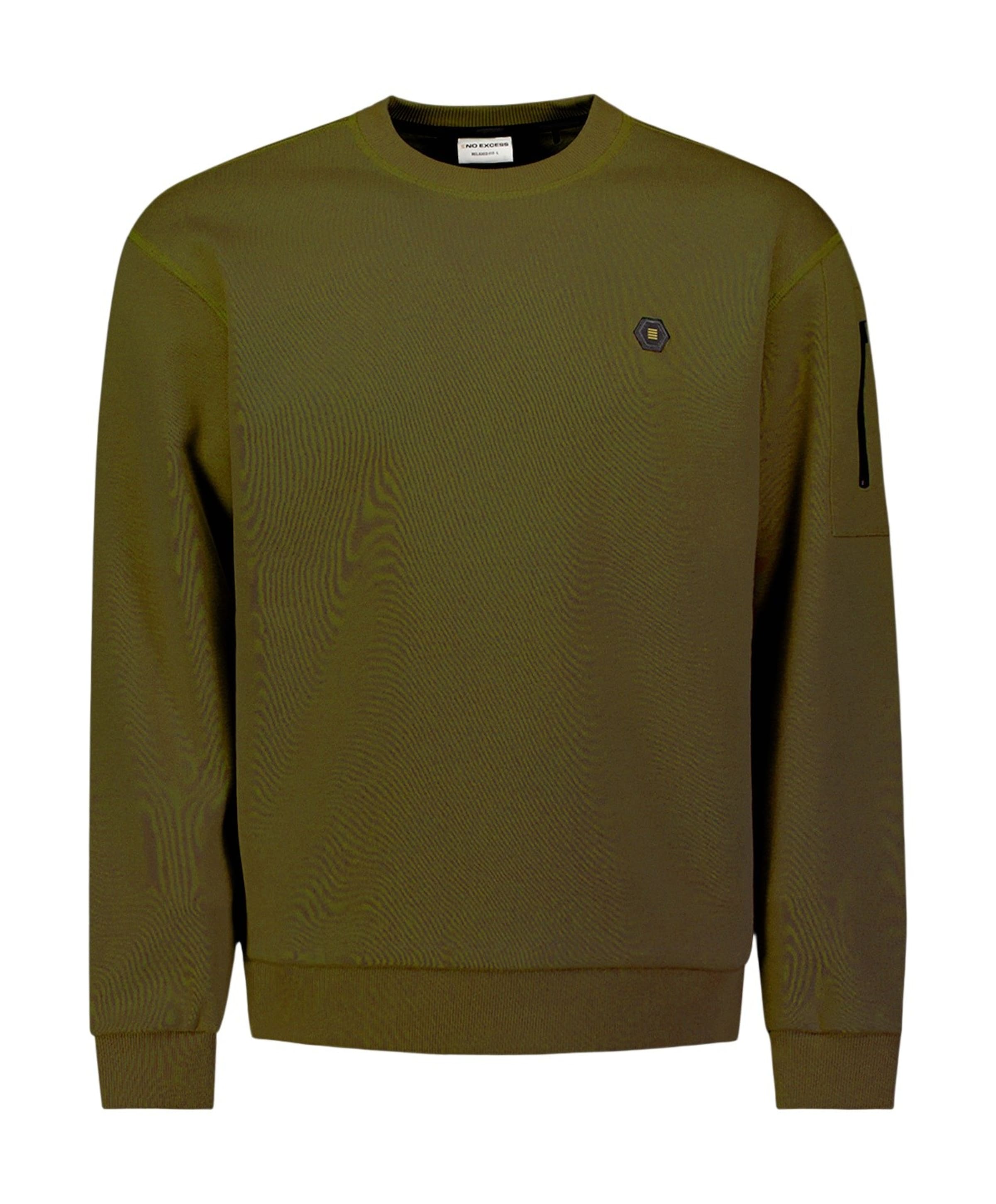 No Excess Heren sweater groen