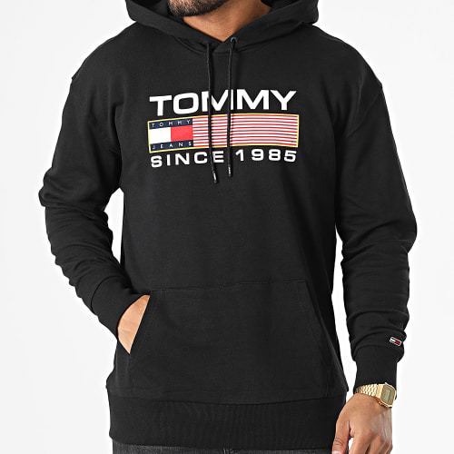 Sweat Capuche Regular Athletic Logo 5009 Noir