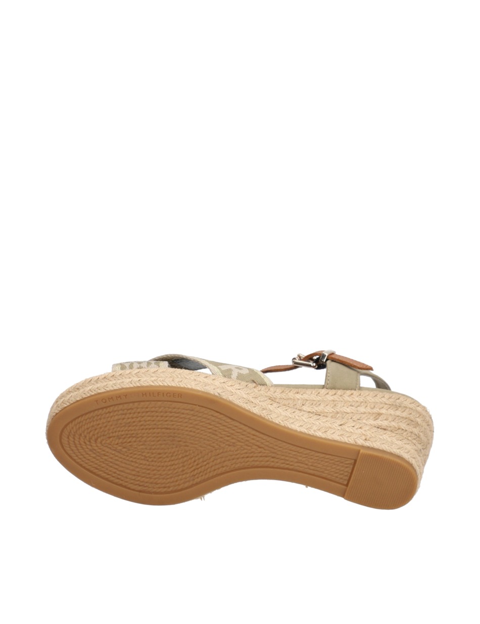 TOMMY WEBBING LOW WEDGE SANDAL