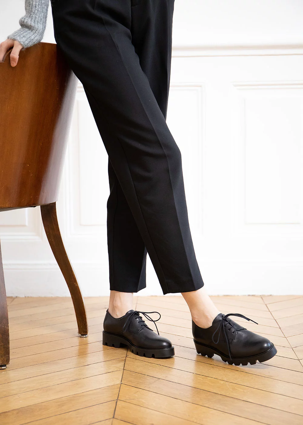 DERBY CALISTA CUIR NOIR