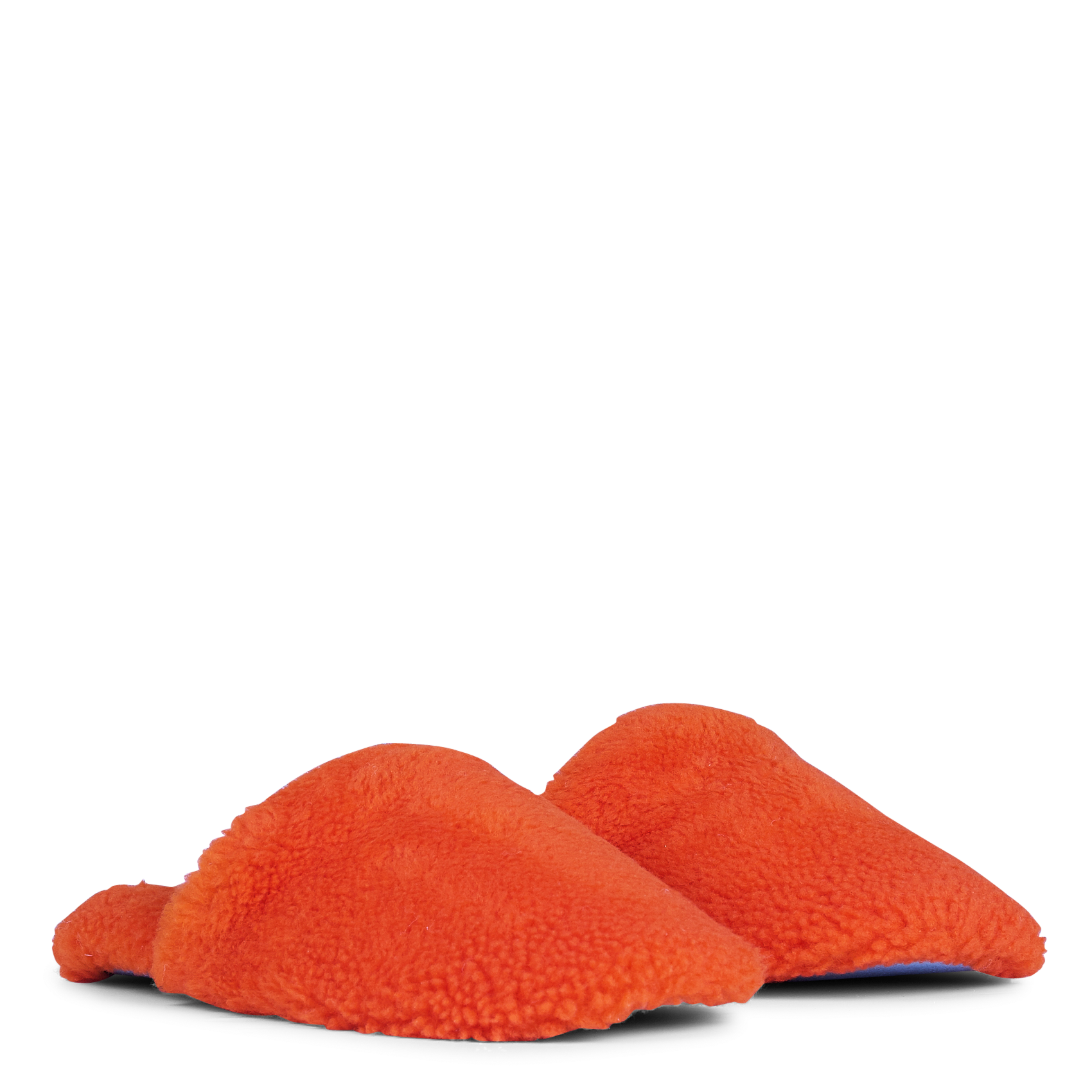 Chaussons en fourrure | Orange