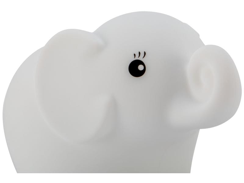 Pauleen Nachtlicht Night Elephant, LED, USB, Weiss Kinder-LED-Nachtlicht