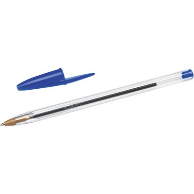 BIC Cristal Original - 15 Stylos à bille - noir, rouge, bleu, vert