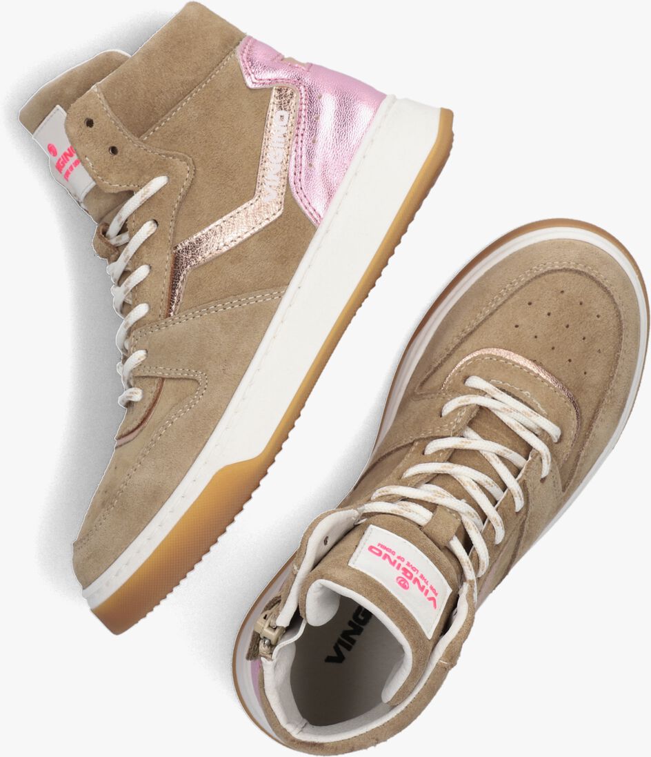 VINGINO camel vingino hoge sneaker senne min premium