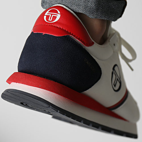 Baskets Viareggio STU0012T White Navy Red