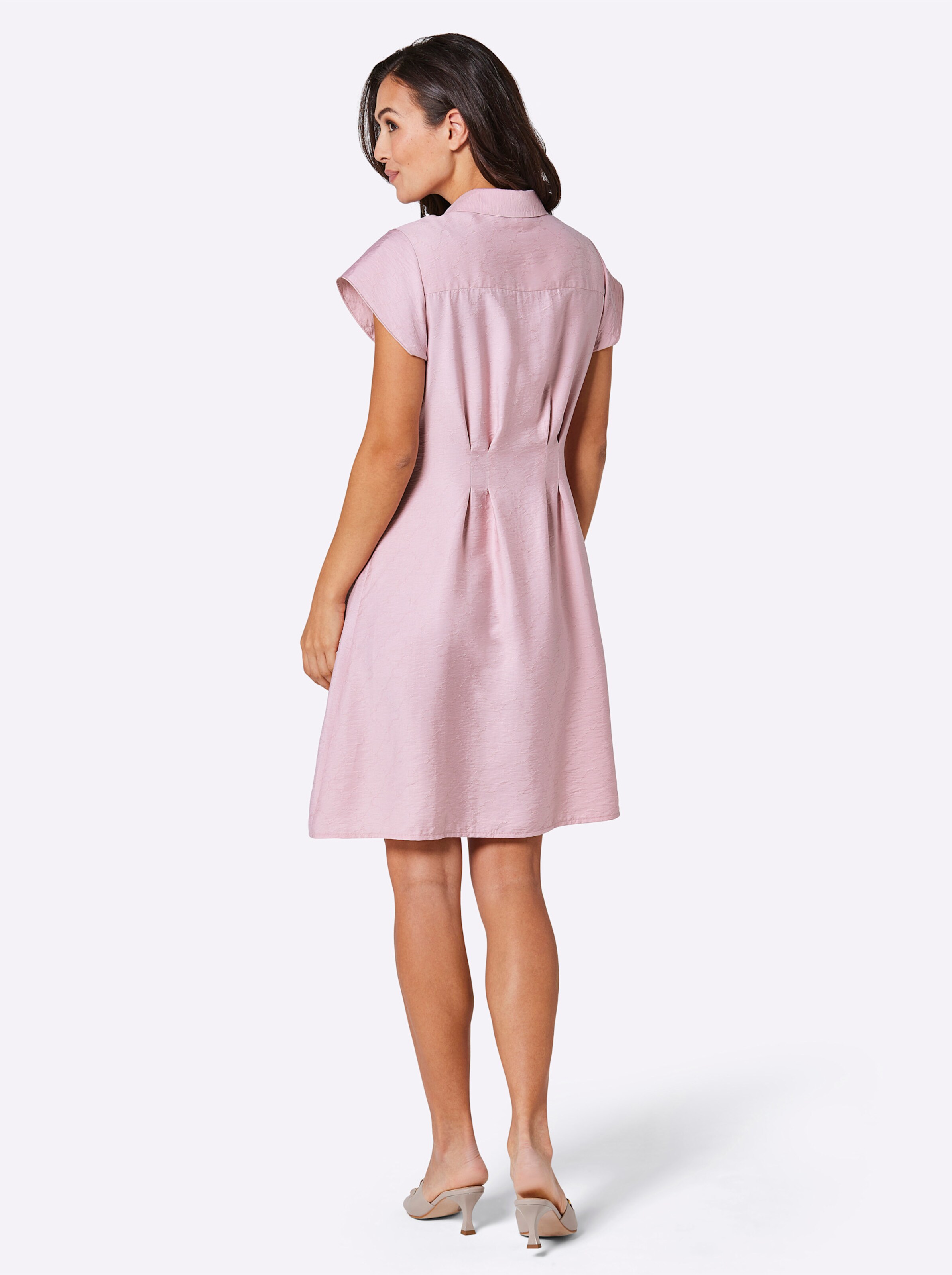 CREATION L PREMIUM Modal-Kleid in rosé