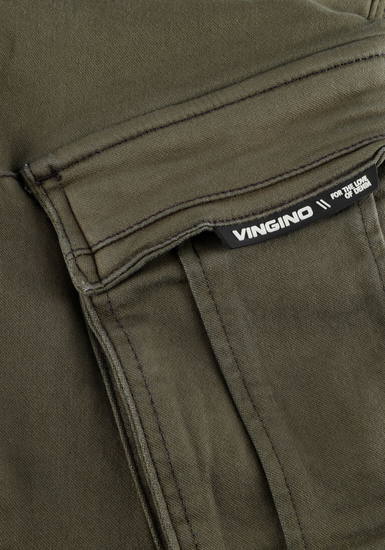 VINGINO groene vingino cargobroeken carlos