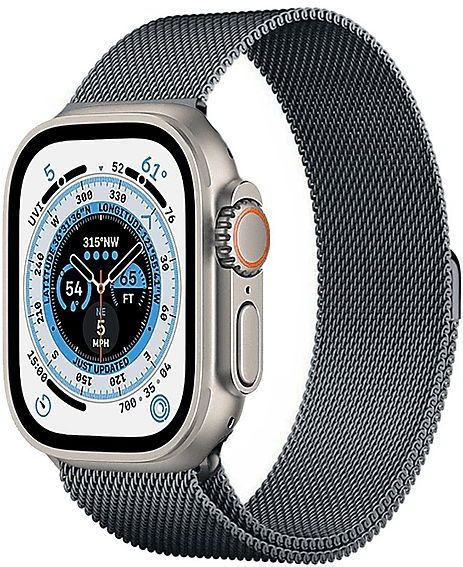Apple Watch Ultra Milanese band (space grey)