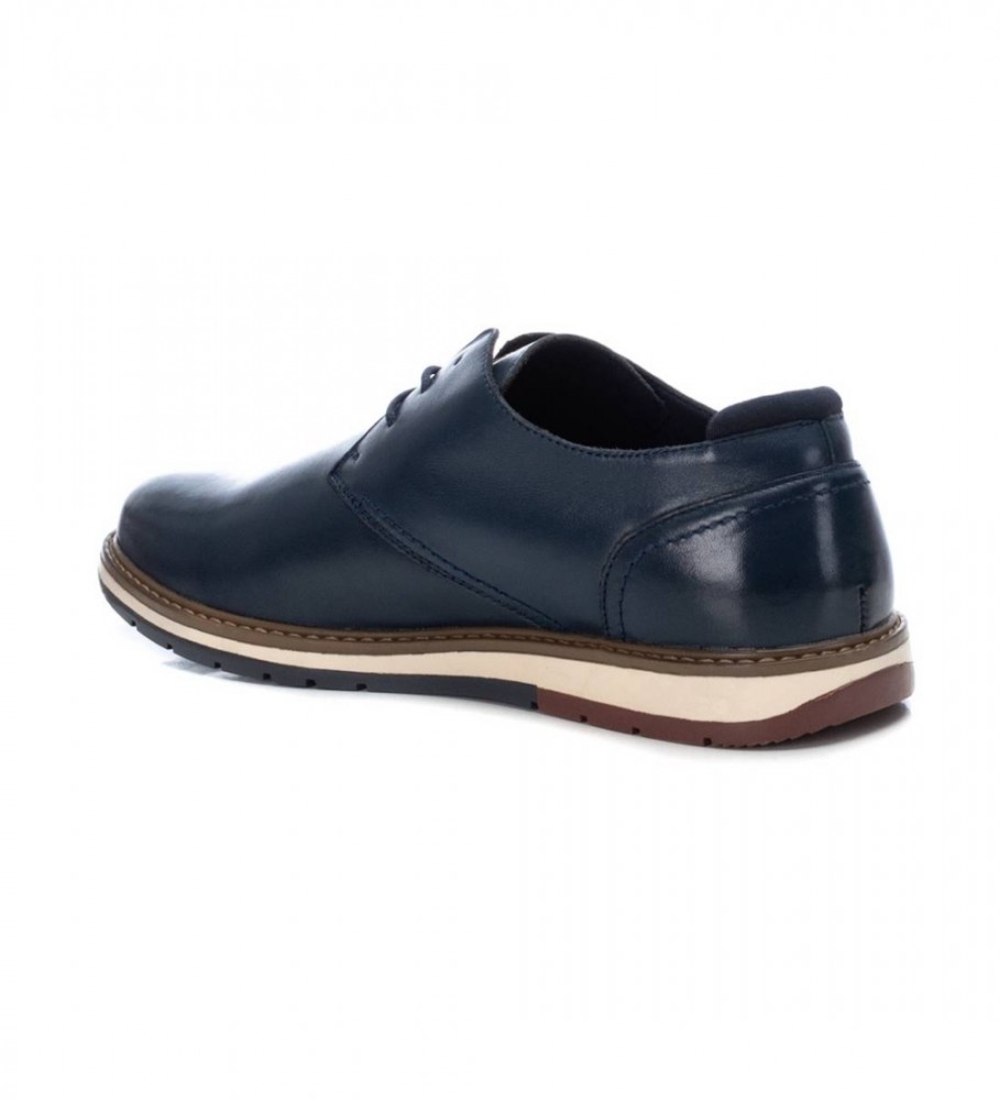 Sapatos de couro Carmela 161113 azul marinho