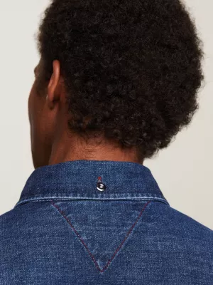 Camisa jeans Crest Classic Fit
