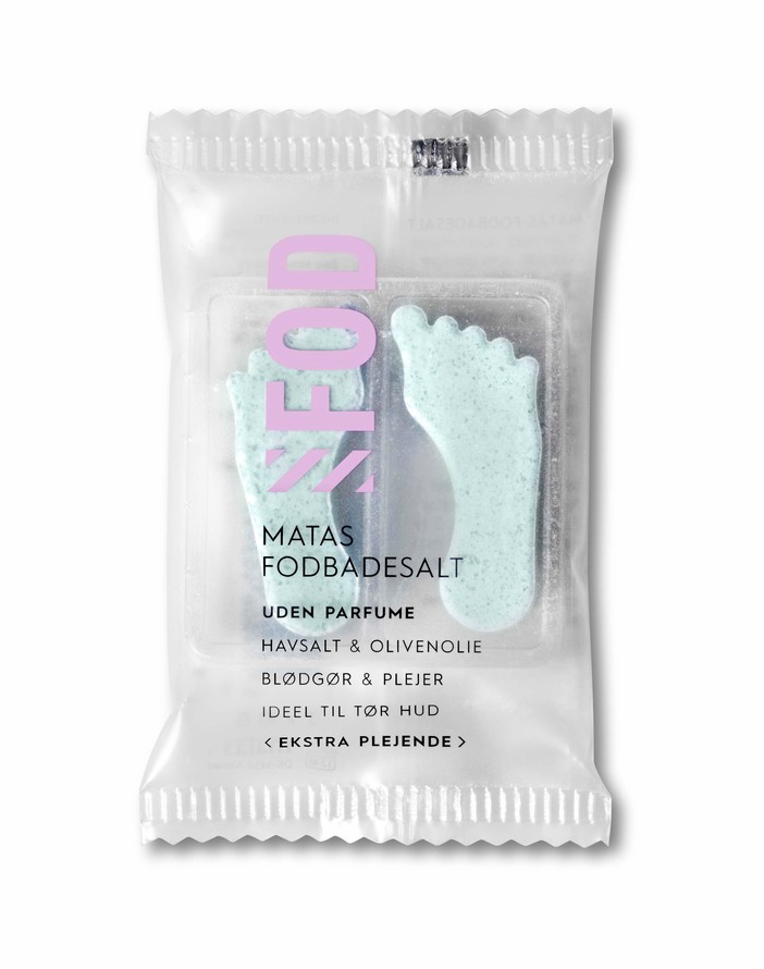 Matas Striber Fodbadesalt Ekstra Plejende Uden Parfume 2 x 10 g