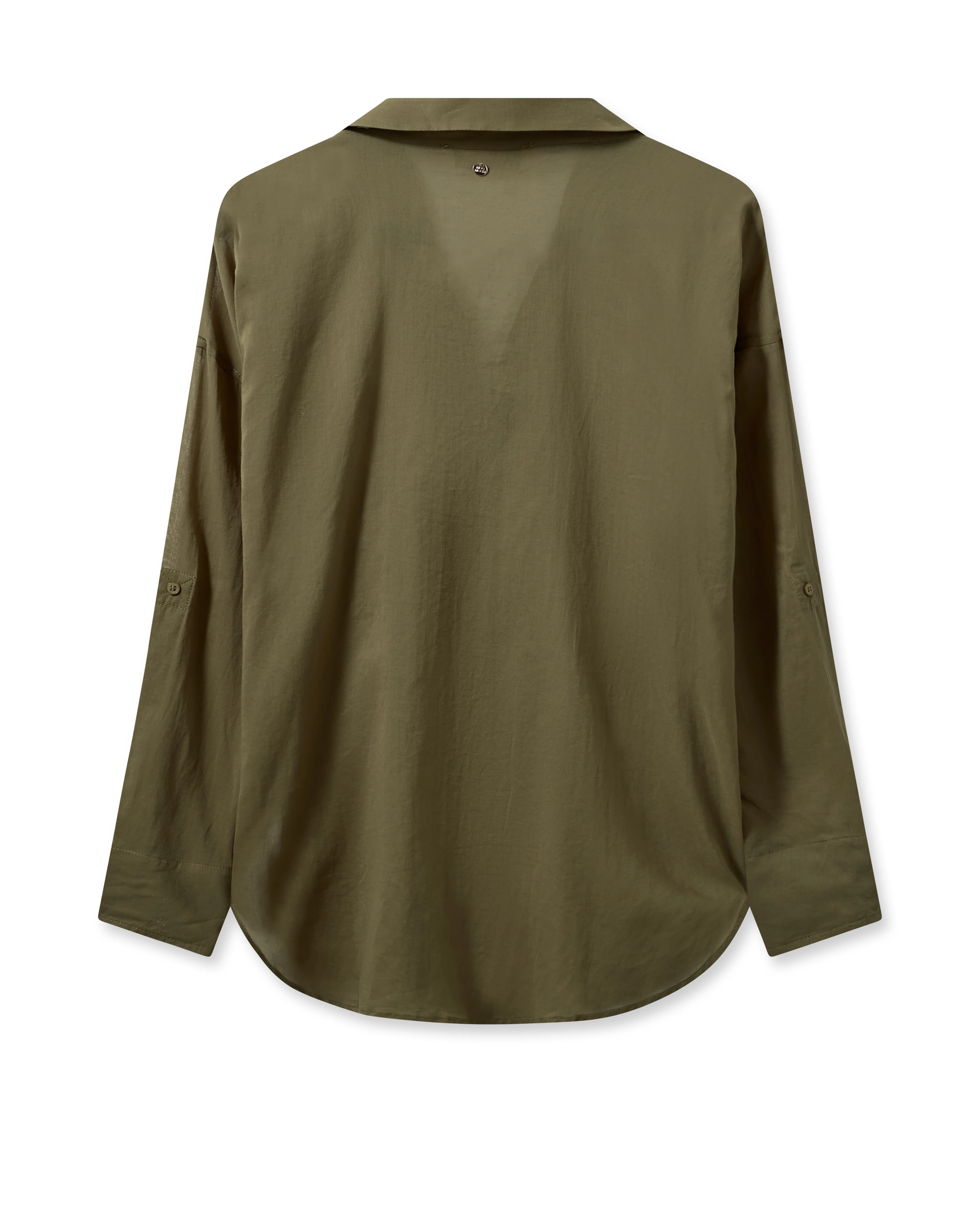 Mos Mosh  Jelena Voile skjorte - Burnt Olive