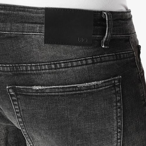 Short Jean Relaxed 0212 Noir