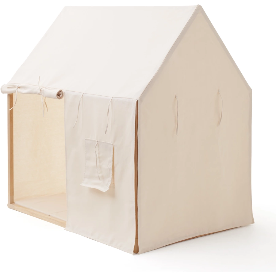 Kids Concept® Hauszelt creme beige