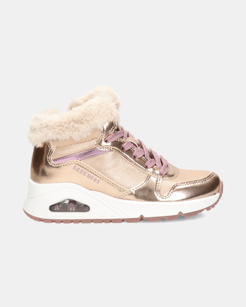 Skechers Uno Hoge sneakers  - goud