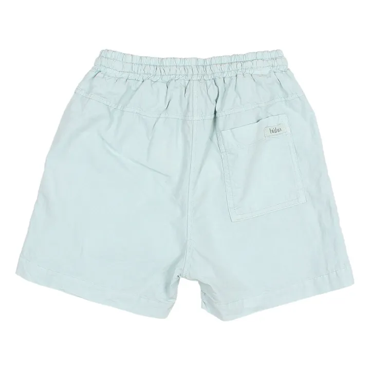 Búho Bermuda Popeline | Bleu Clair