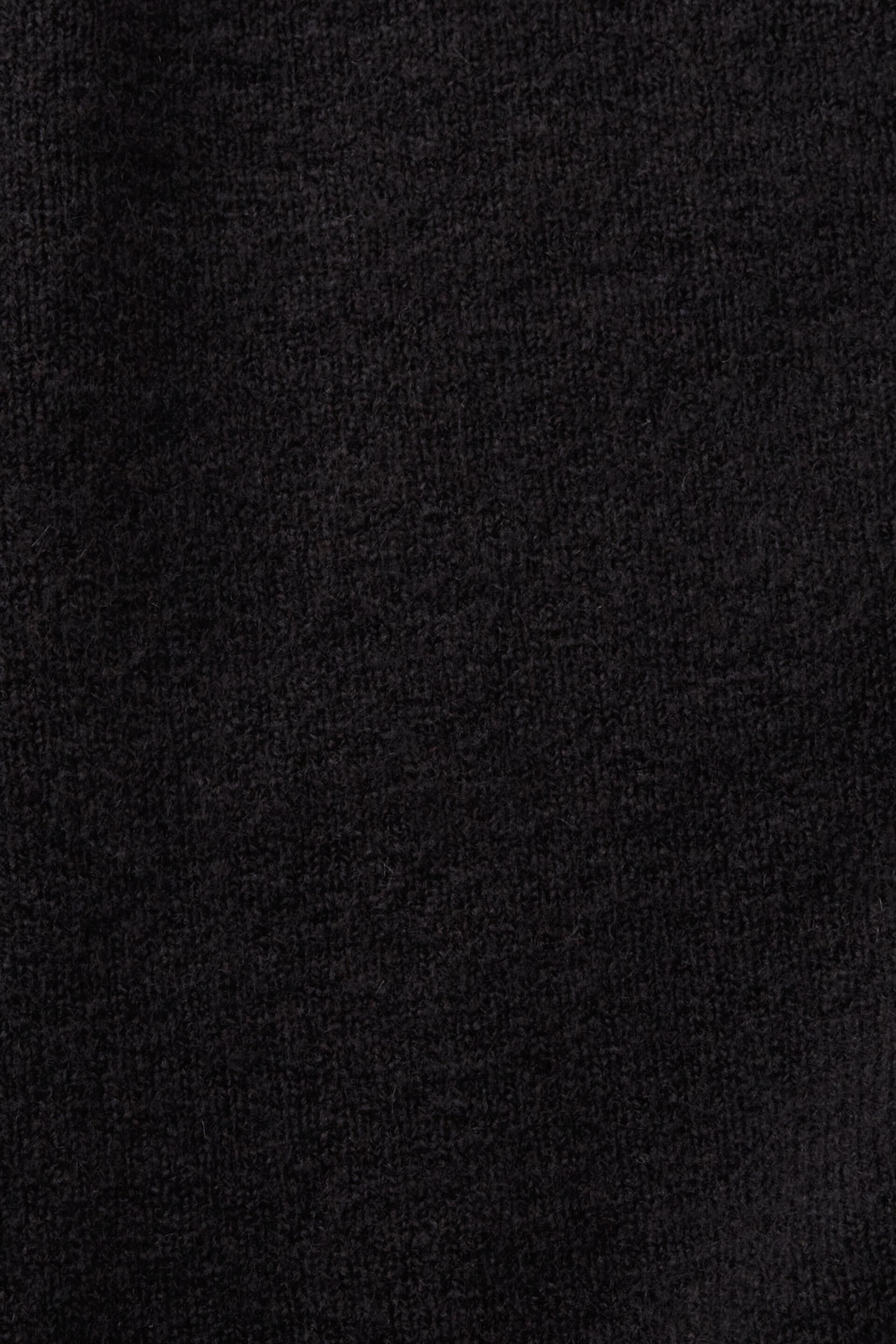 Cardigan à encolure en V boutonnée, en laine mélangée