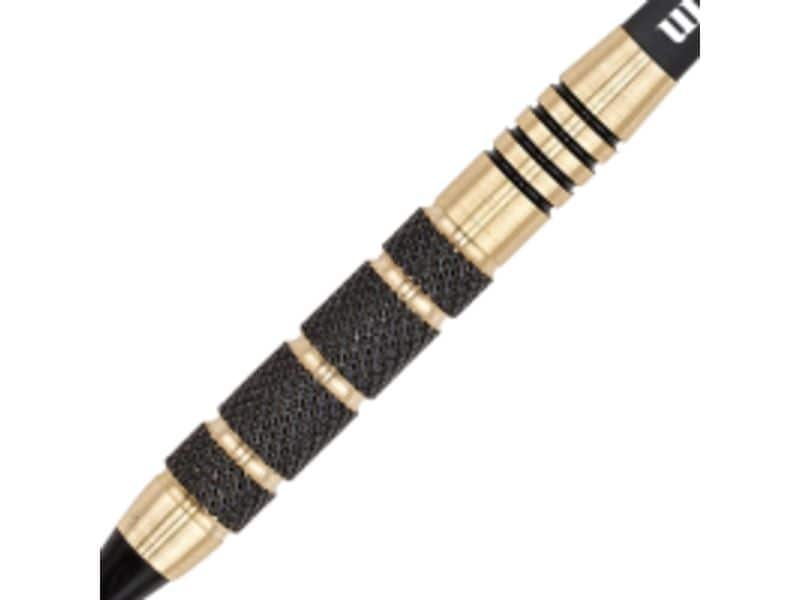 Unicorn Dartpfeile S/T Core Plus Win Black Brass - 19G, 3er Softdart