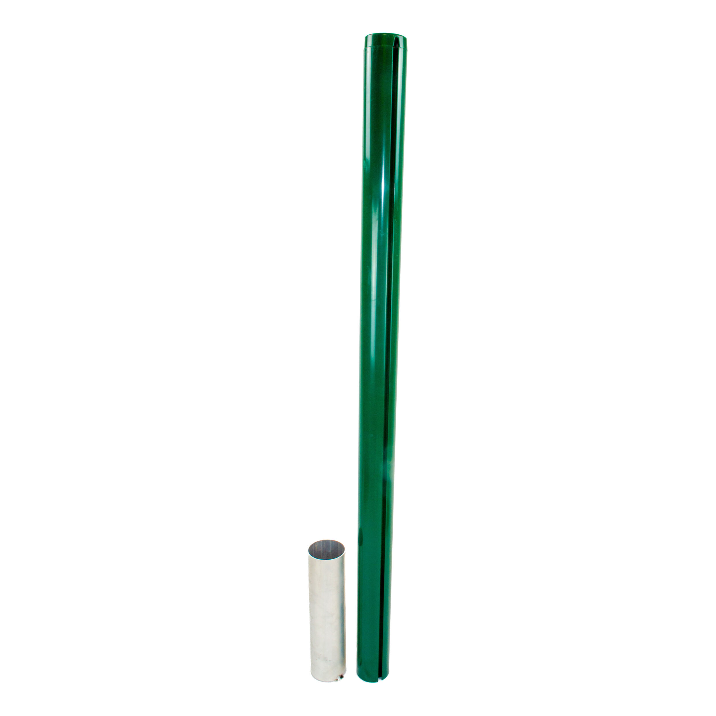 Tegra ASS Poteau Pour Filet 83mm Rond, Aluminium - Vert Foncé