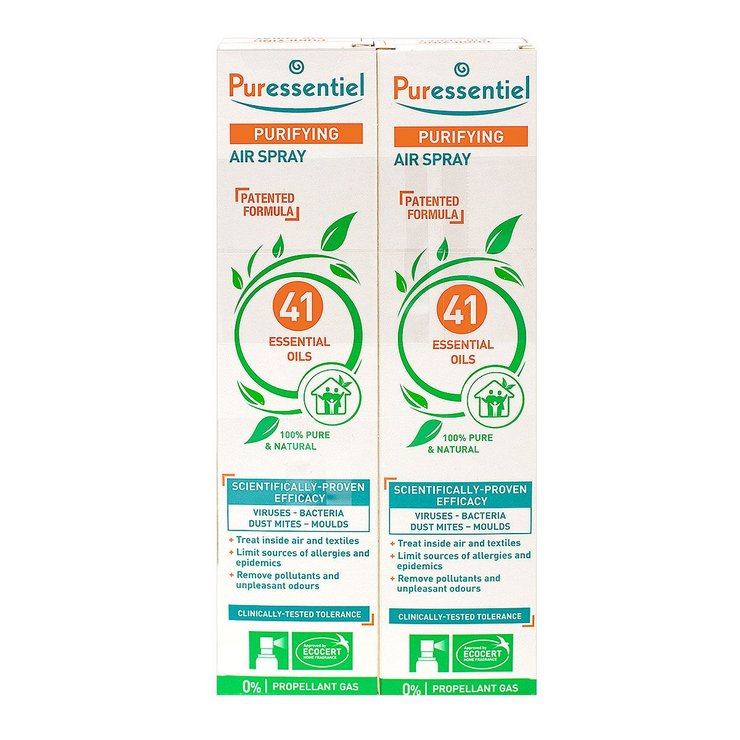 Spray aérien 41 huiles essentielles 2x200ml