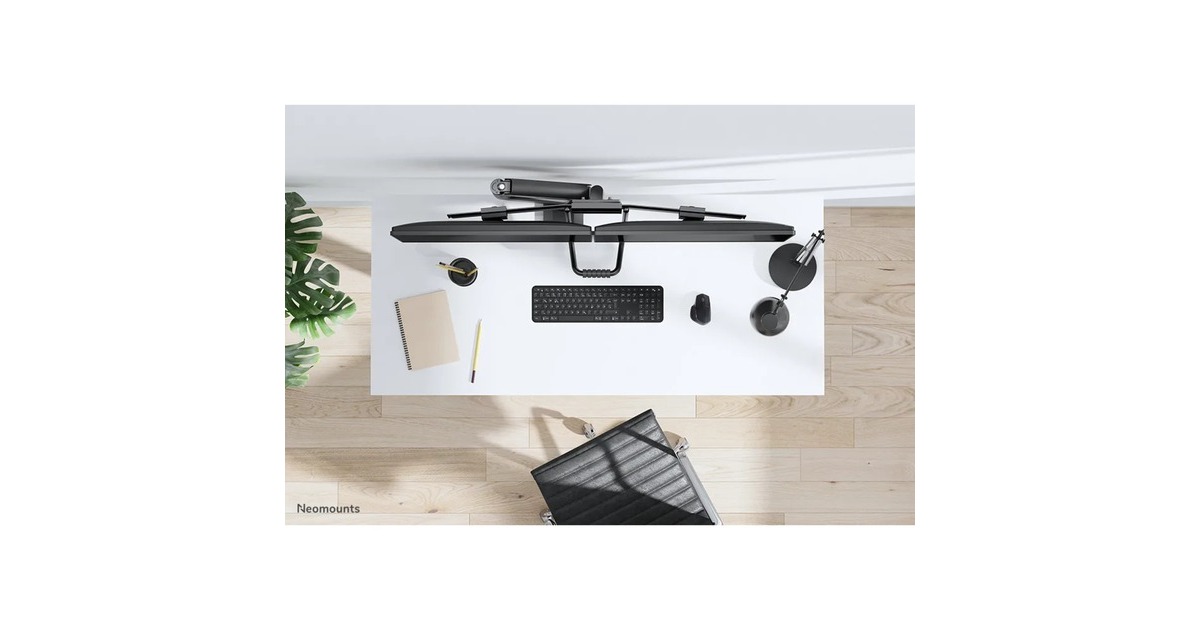 NeomountsDS75-450BL2 monitorarm  (Zwart)