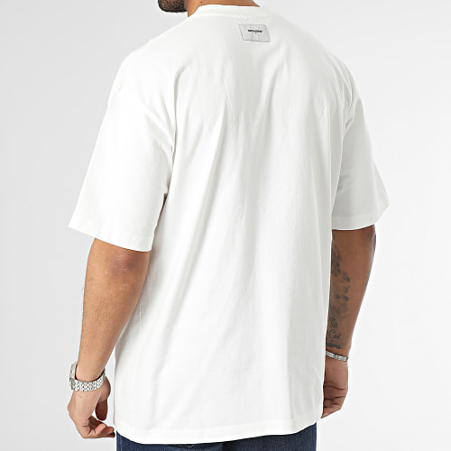 Tee Shirt Oversize Large 23355 Blanc