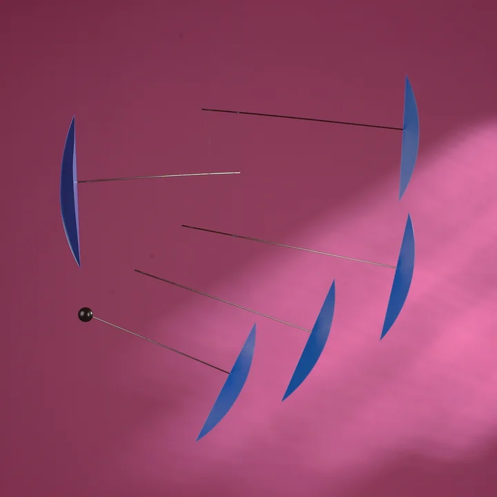Flensted Mobiles - Tango Mobile, blau / schwarz