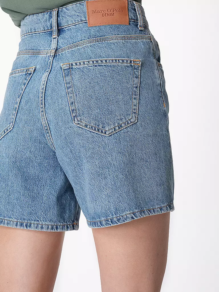 MARC O' POLO DENIM Jeans Shorts blau