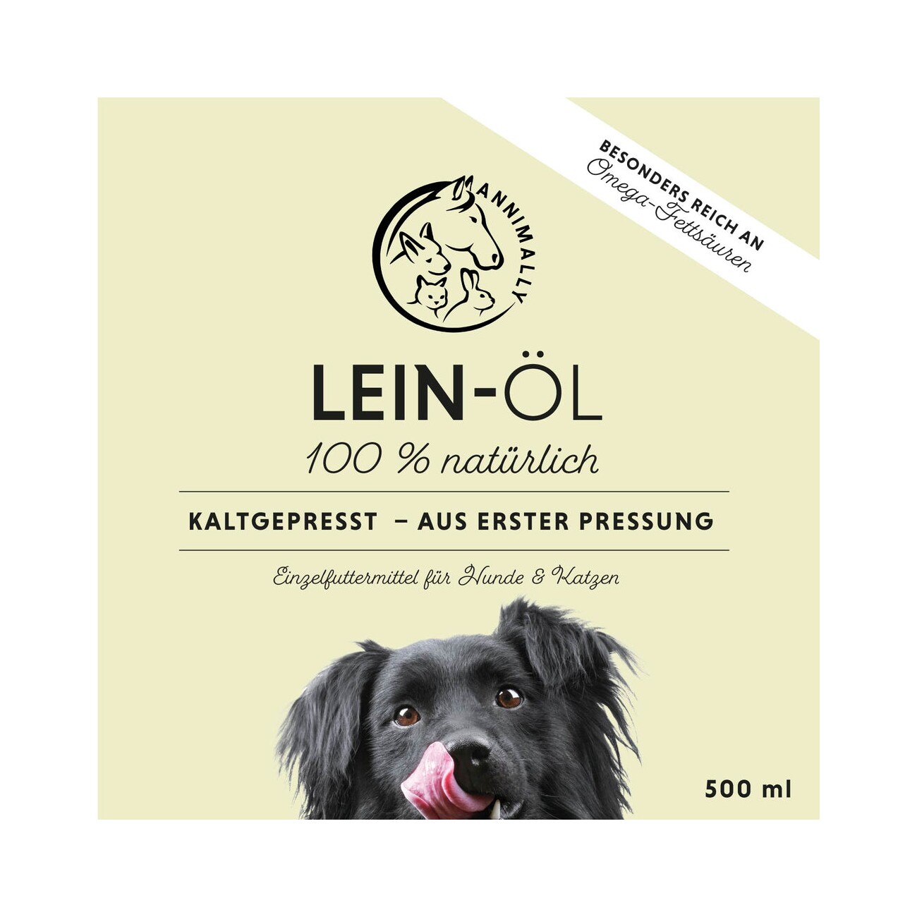Annimally Leinöl 500 ml