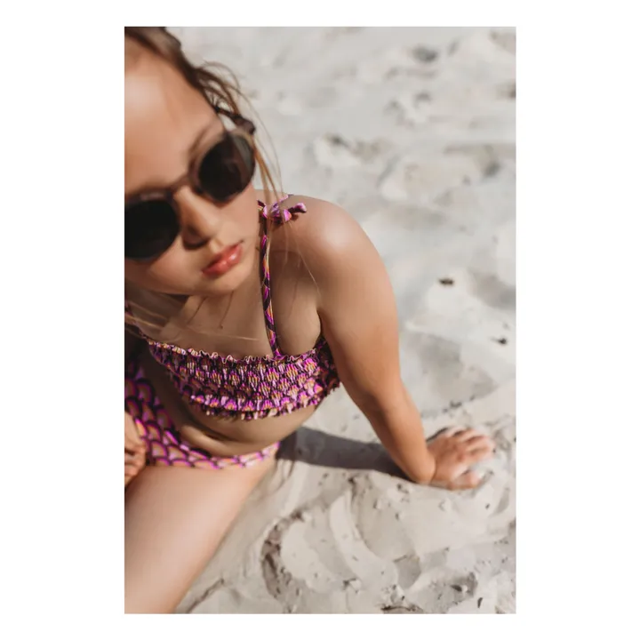 Beachlife Maillot 2 Pièces Bandeau Arc-en-ciel | Violet