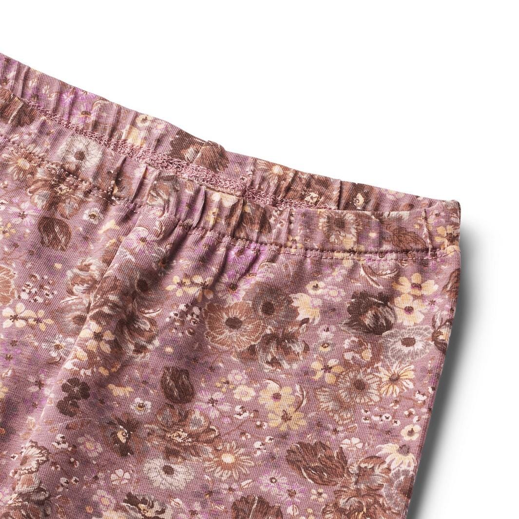 Wheat Leggings Jules jules 1347 lavender flowers