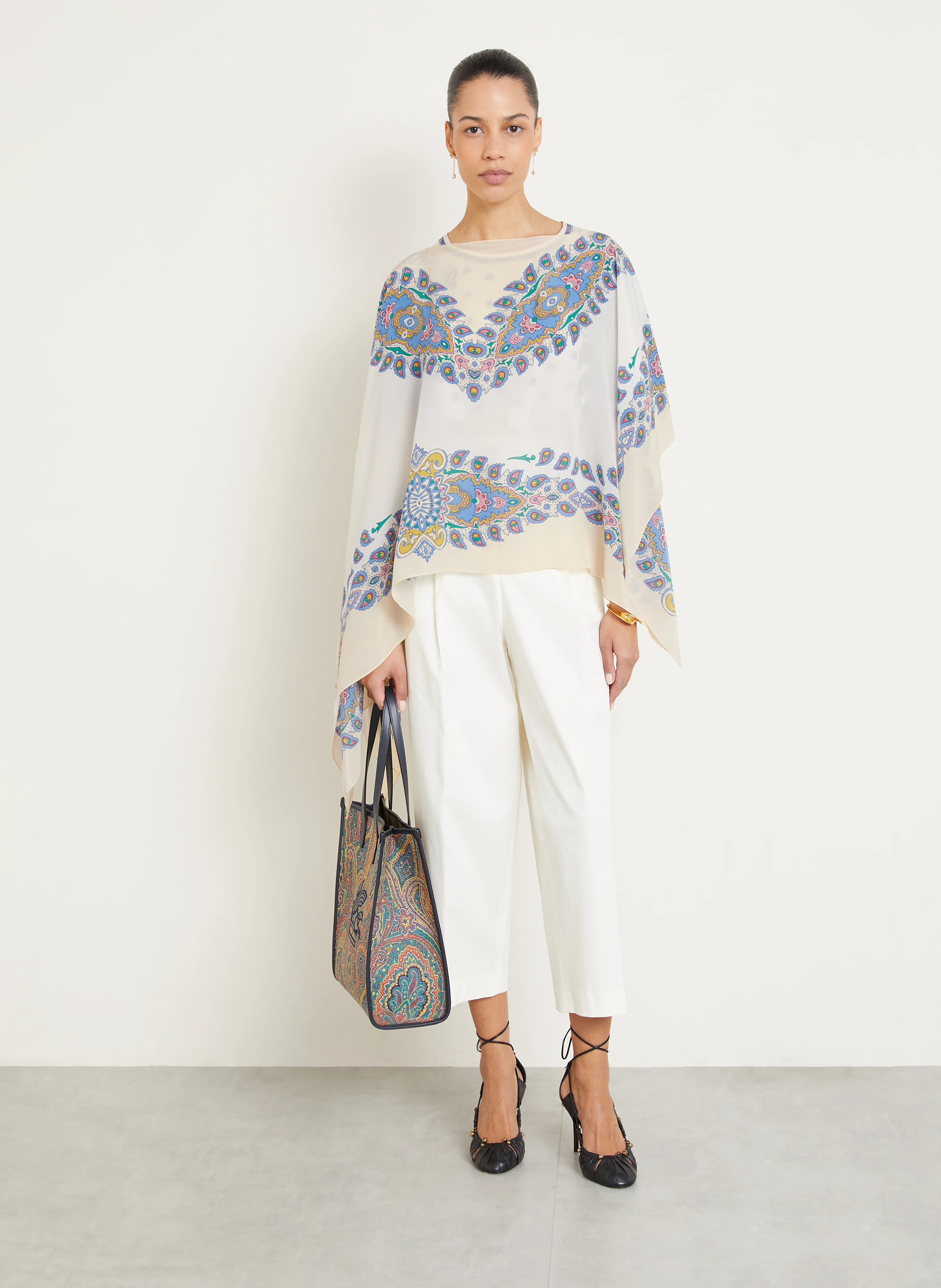 ETRO Seidencape