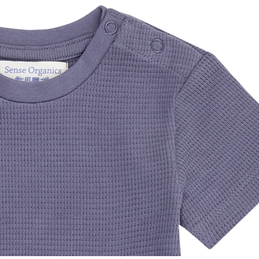 Sense Organics Kurzarmbody bue-grey