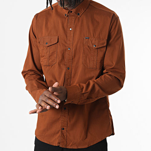 Chemise Manches Longues W-323 Marron