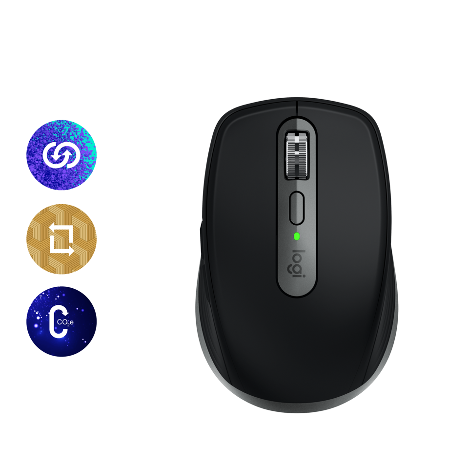 Logitech - MX Anywhere 3S For Mac Compact Wireless Performance Mouse