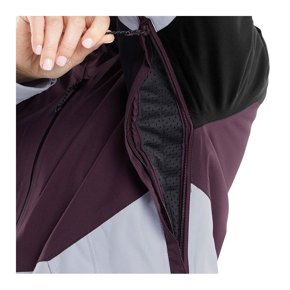 Volcom V.CO ARIS INS - Veste ski Femme blackberry