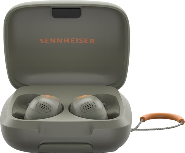 Sennheiser Momentum Sport true wireless in-ear høretelefoner (oliven)