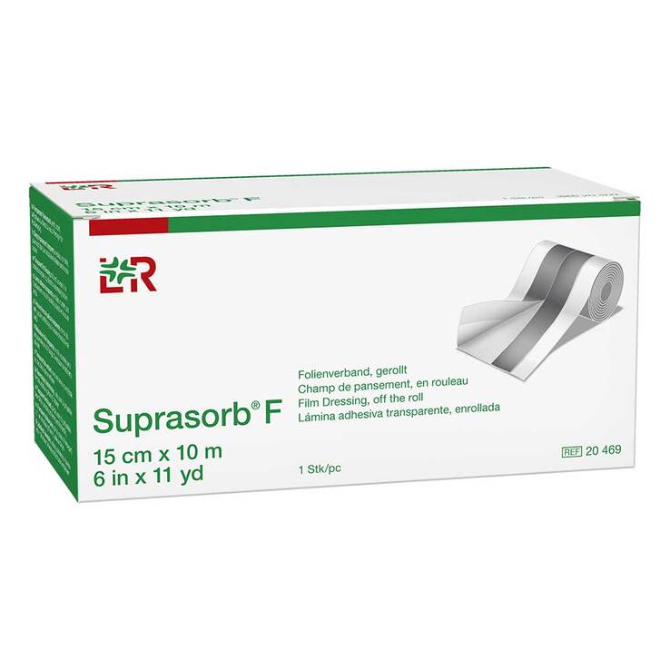 Suprasorb F Folien Wundverband 15 cmx10 m unste.Rolle, 1 St