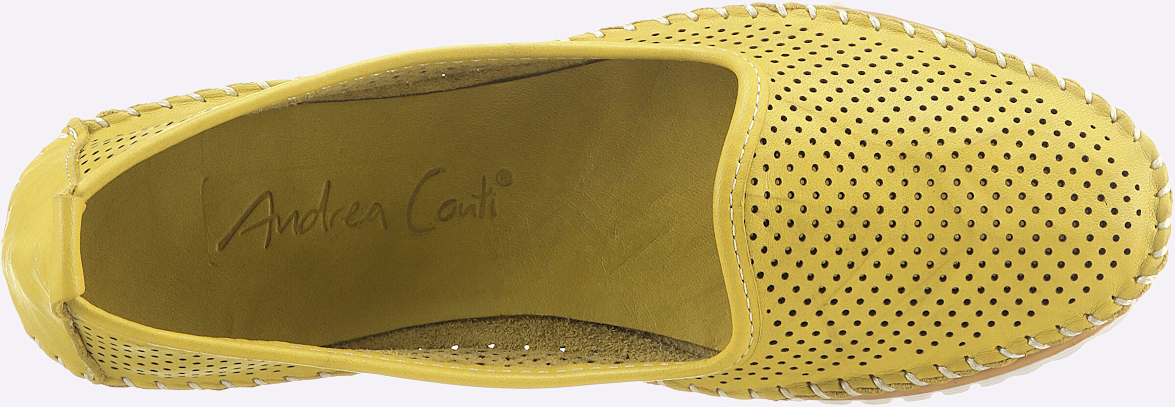 Andrea Conti Slipper in limone