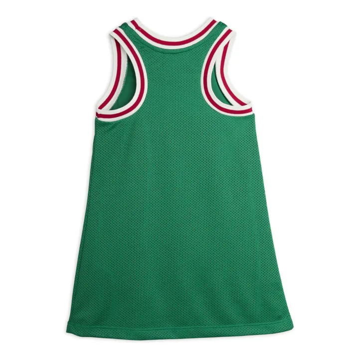 Mini Rodini Robe Basket Matière Recyclée | Vert