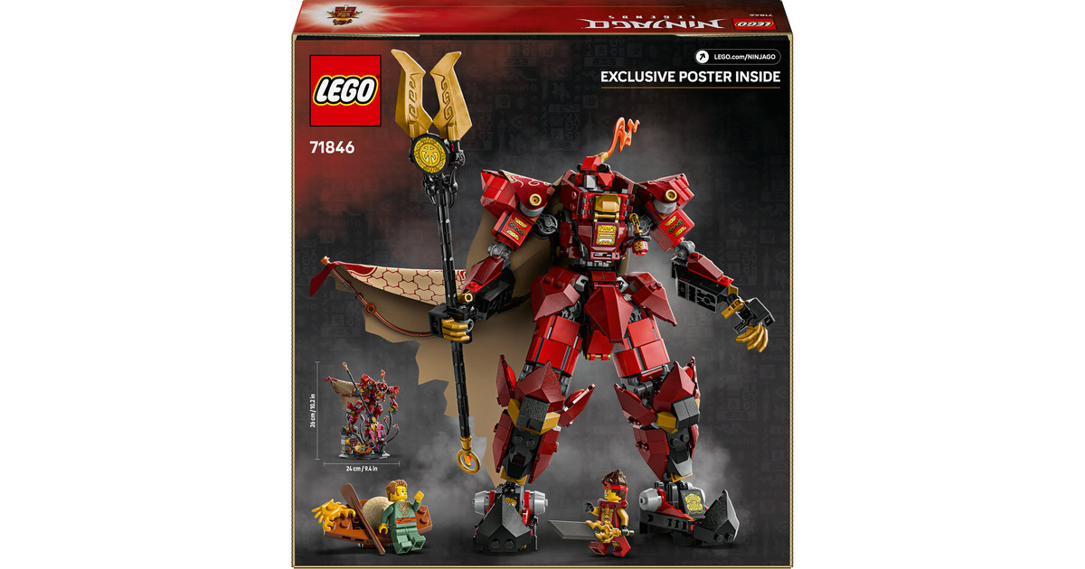 LEGONinjago - De vuurriddermecha Constructiespeelgoed  (71846)