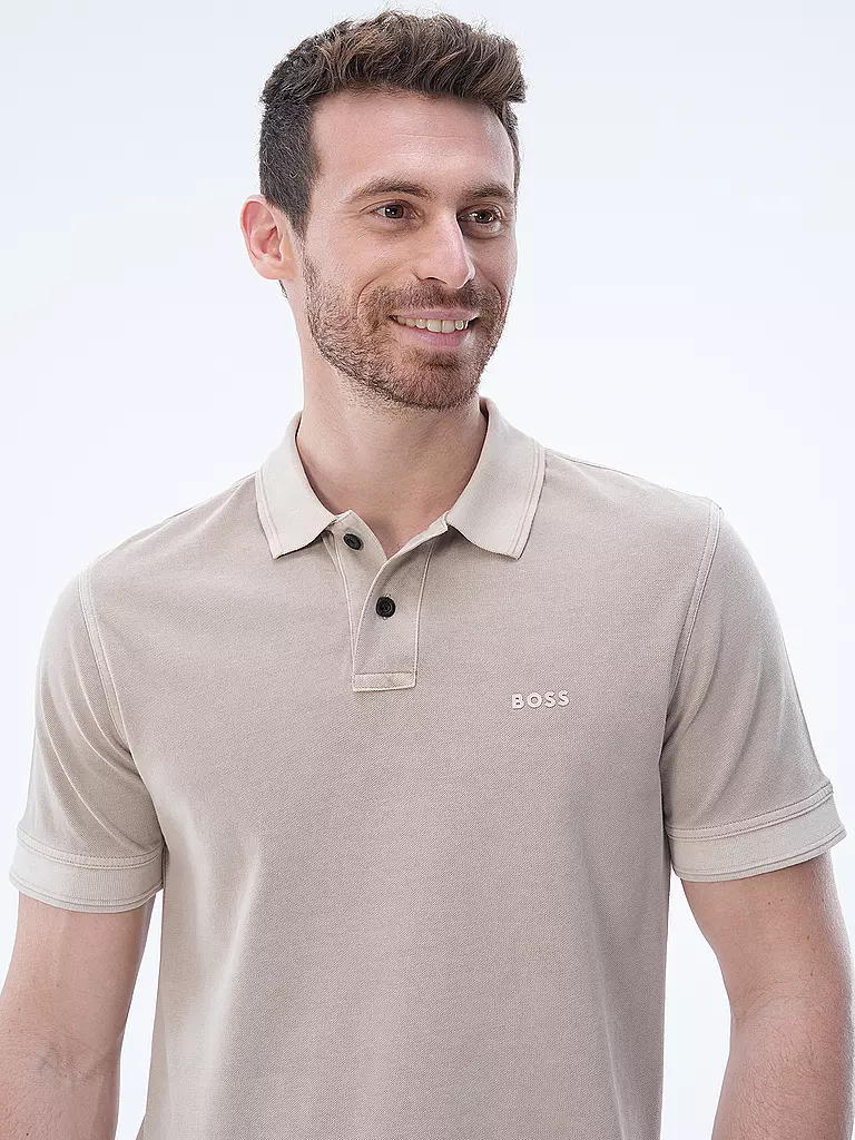 BOSS Poloshirt Regular Fit PRIME beige