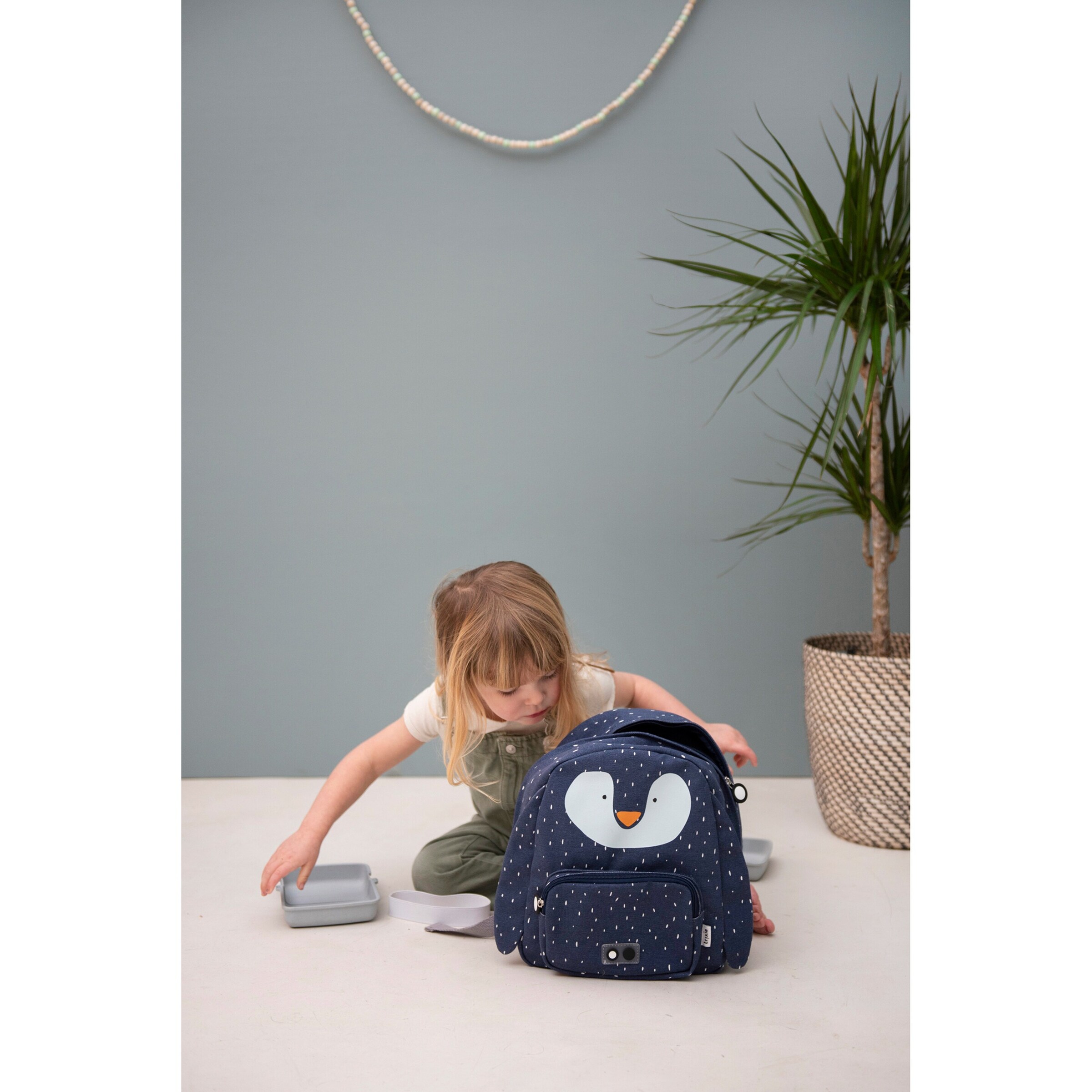 trixie Kindergartenrucksack dunkelblau - Mr. Penguin